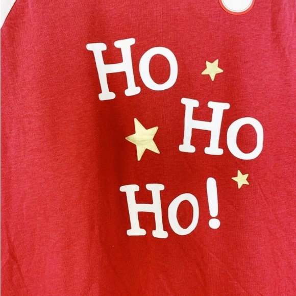 Macy's “Family PJ’s” - Ho Ho Ho & Christmas Ornaments Pajamas Set - Picture 3 of 4